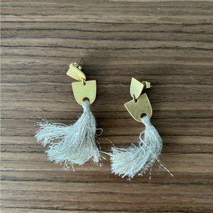Madewell statement tassel earring